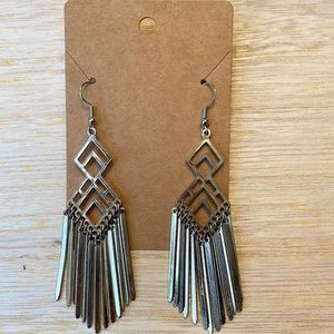 *3 for $20* Distressed Gold Bar Dangles